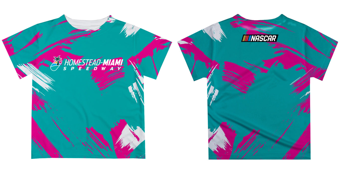 Homestead-Miami Speedway NASCAR Grunge Black and Seal Grid