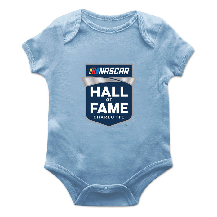 NASCAR Hall Of Fame Cotton Short Sleeve Bodysuit Light Blue