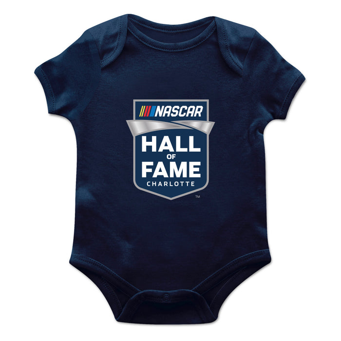 NASCAR Hall Of Fame Cotton Short Sleeve Bodysuit Navy