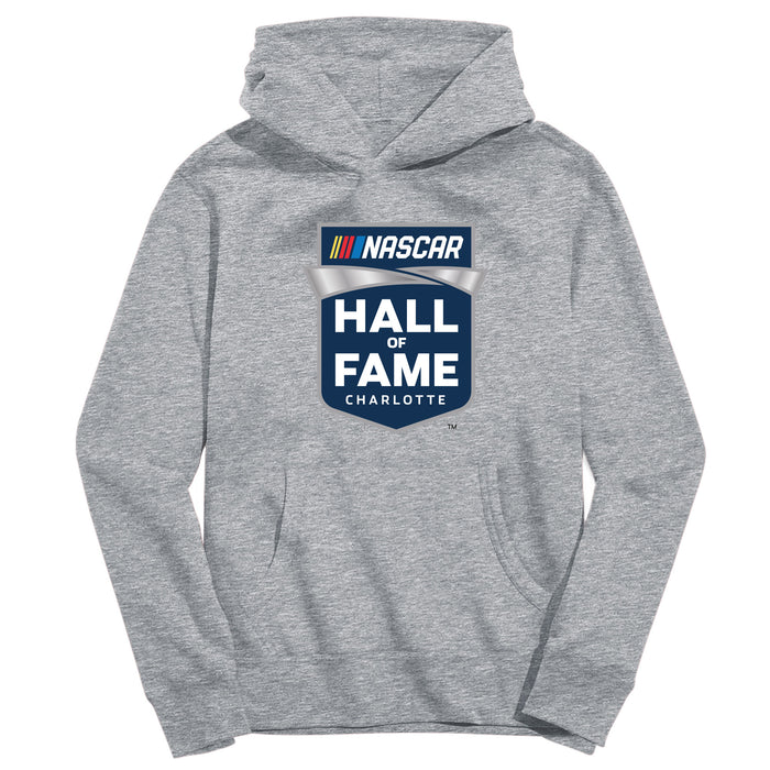 NASCAR Hall Of Fame Vive La Fete Cotton Youth Hoodie Heather Gray - Vive La Fête - Online Apparel Store
