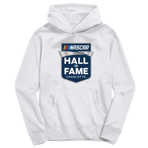 NASCAR Hall Of Fame Vive La Fete Cotton Youth Hoodie White - Vive La Fête - Online Apparel Store