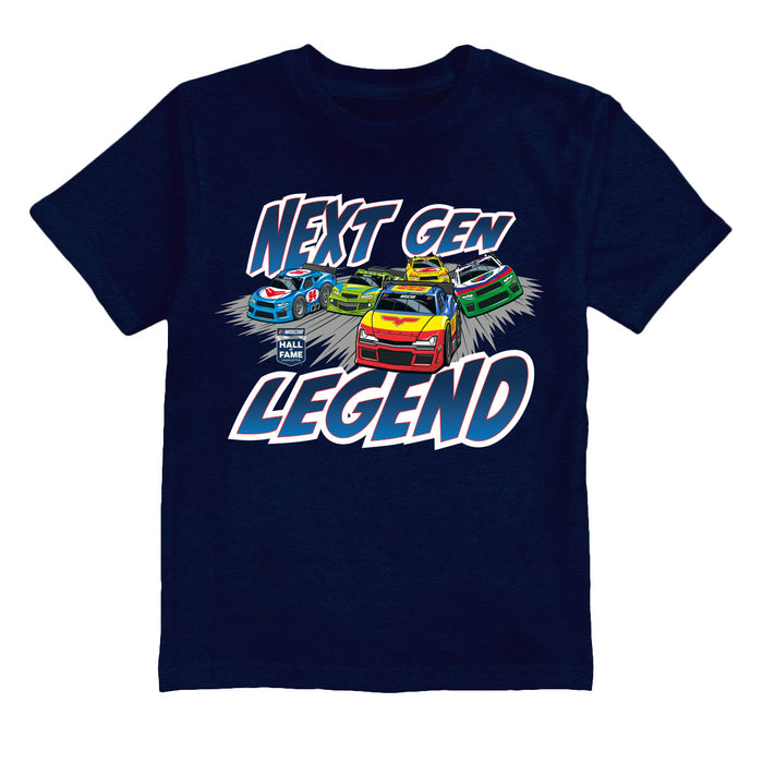 NASCAR Hall Of Fame Vive La Fete Cotton T-Shirt Navy - Vive La Fête - Online Apparel Store