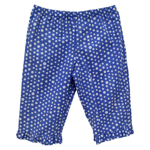 Royal Polka Dots Girls Capri Pant