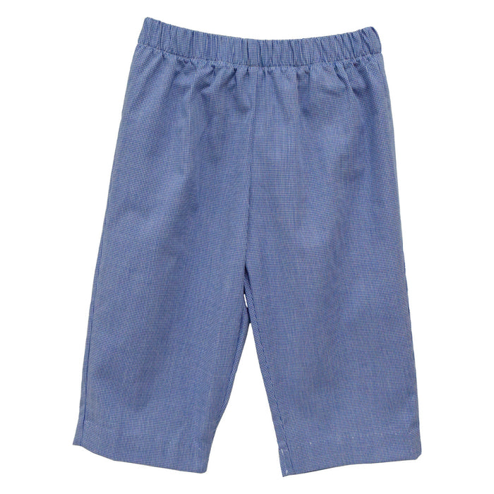 Royal Micro Check Boys Pull on Pants