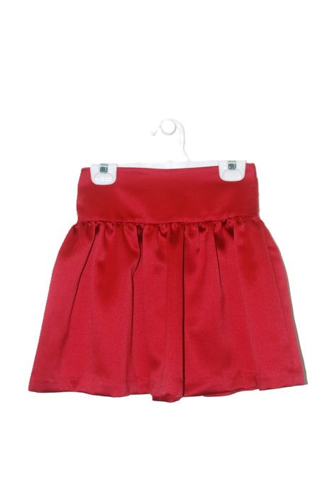 Berry Satin Skirt