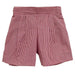 Red Gingham Check Boys Short