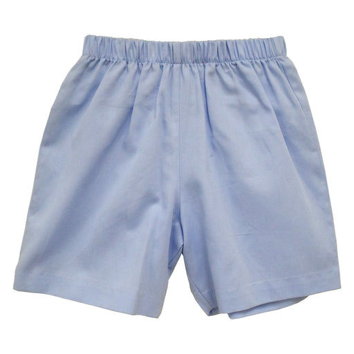 Light Blue Pique Boys Pull on Short