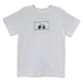 Scooter Smocked White Short Sleeve Boys Tee Shirt