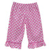 Pink Dots Girls Ruffle Pant