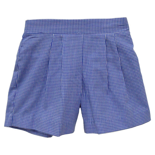 Royal Gingham Check Boys Short