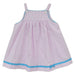 Pink Stripe Seersucker Sundress