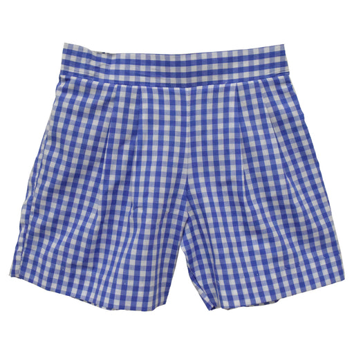 Royal Medium Check Boys Short