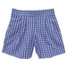 Royal Medium Check Boys Short
