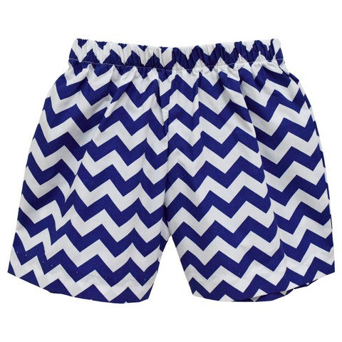 Royal Chevron Boys Pull on Short