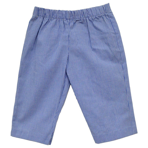 Royal Mini Check Boys Pull on Pants