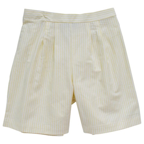 Yellow Orford Stripe Boys Short