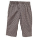 Brown Mini Check Boys Pull On Pants