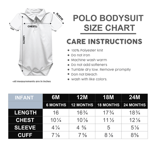 Canada Soccer Vive La Fete Solid Polo Bodysuit - Red - Vive La Fête - Online Apparel Store