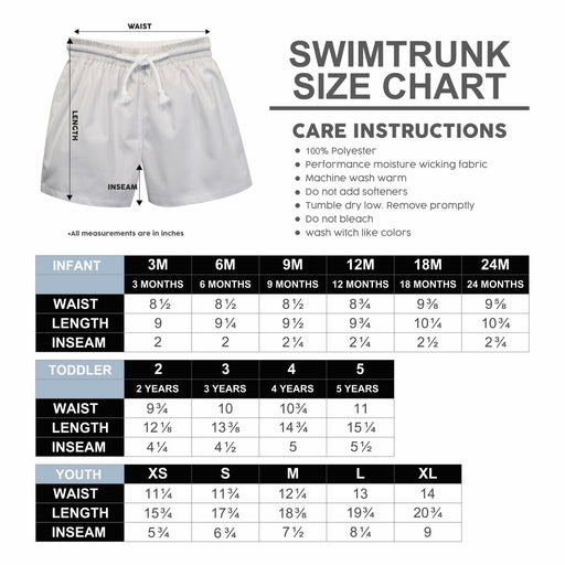 Lafayette Leopards Vive La Fete Red Stripes Swimtrunks - Vive La Fête - Online Apparel Store