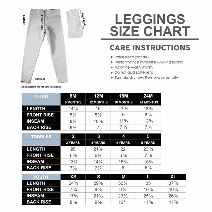 Tottenham Hotspur Repeat Print Hand Sketched Impressions Artwork Print Leggings Tights - Vive La Fête - Online Apparel Store