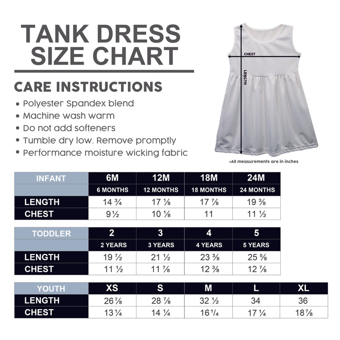 Kansas State Wildcats K-State Sleeveless Tank Dress Girls Purple Repeat Print Hand Sketched Vive La Fete Impressions - Vive La Fête - Online Apparel Store