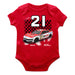 Josh Berry Cotton Short Sleeve Bodysuit Red