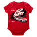 Josh Berry Cotton Short Sleeve Bodysuit Red