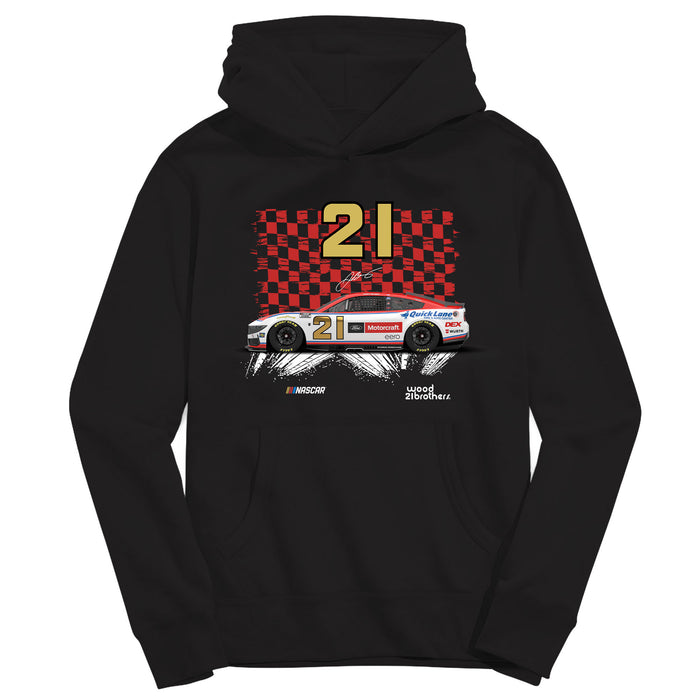 Josh Berry Vive La Fete NASCAR Pullover Cotton Hoodie Black