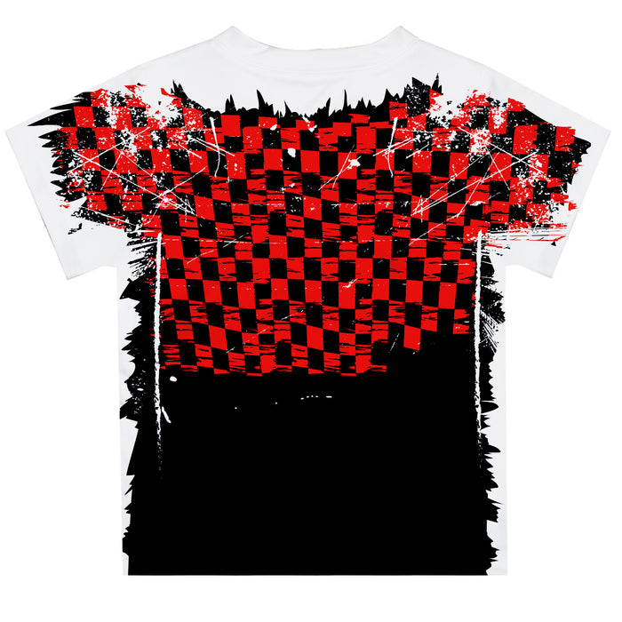 Josh Berry Vive La Fete NASCAR Checkered Racing Car T-Shirt Red