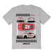 Josh Berry Vive La Fete NASCAR Car View Cotton T-Shirt Gray