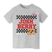 Josh Berry Vive La Fete NASCAR Grid Car Cotton T-Shirt Gray