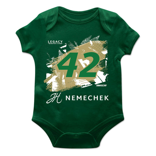 John Hunter Nascar Cotton Short Sleeve Bodysuit Green