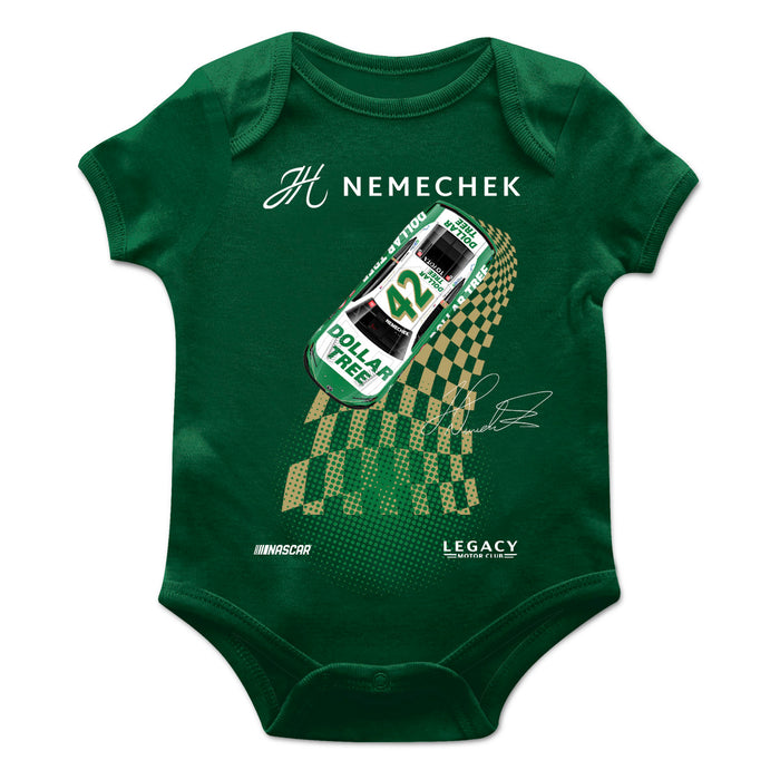 John Hunter Nascar Cotton Short Sleeve Bodysuit Green