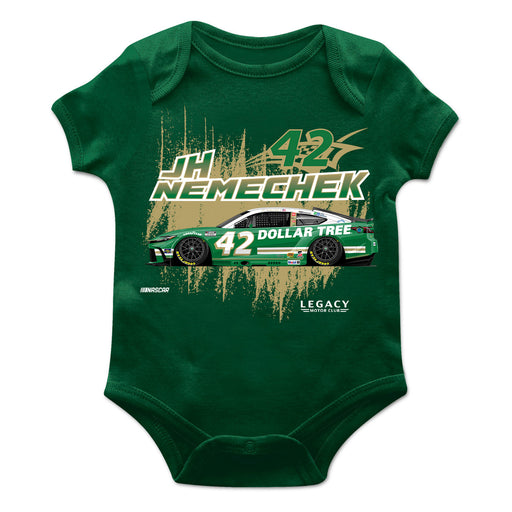 John Hunter Nascar Cotton Short Sleeve Bodysuit Green