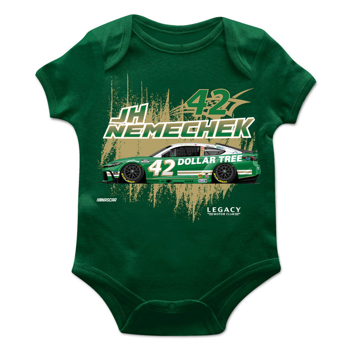 John Hunter Nascar Cotton Short Sleeve Bodysuit Green