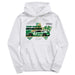 John Hunter Vive La Fete NASCAR Pullover Cotton Hoodie White