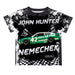 John Hunter Vive La Fete NASCAR Abstract Kids T-Shirt Black