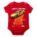 Joey Logano Cotton Short Sleeve Bodysuit Red