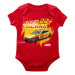 Joey Logano Cotton Short Sleeve Bodysuit Red