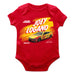 Joey Logano Cotton Short Sleeve Bodysuit Red