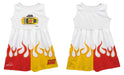 Joey Logano Vive La Fete NASCAR Car - Flames Tank Dress - White - Vive La Fête - Online Apparel Store