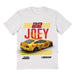 Joey Logano Vive La Fete NASCAR Flag Racing Car T-Shirt - White