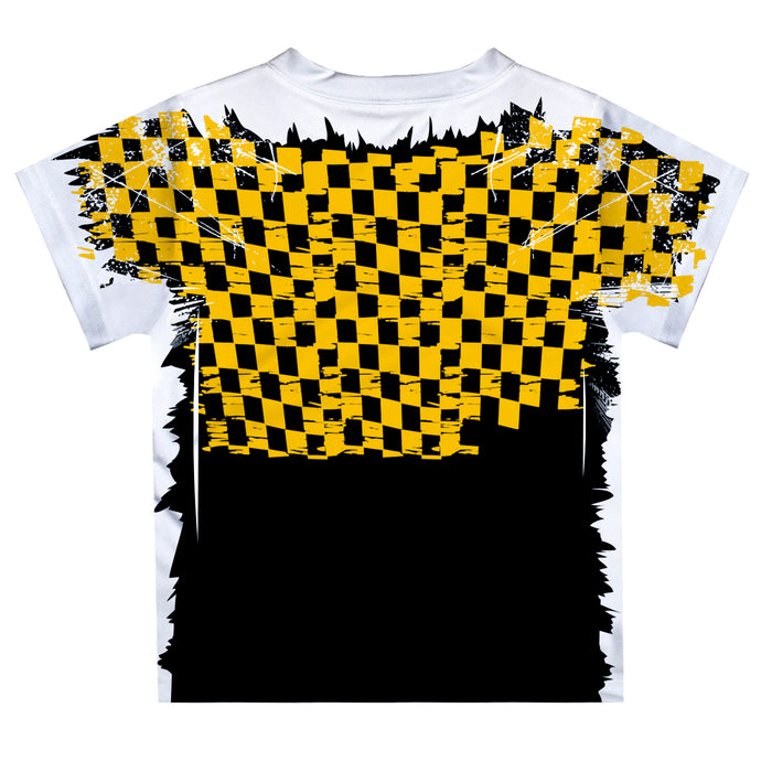 Joey Logano Vive La Fete NASCAR Flag Racing Car T-Shirt - White