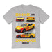 Joey Logano Vive La Fete NASCAR Car View Cotton T-Shirt - Grey