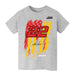 Joey Logano Vive La Fete NASCAR American Flag Cotton T-Shirt - Grey