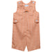 JR Motorsports Vive La Fete Gingham Jon Jon Romper - Orange