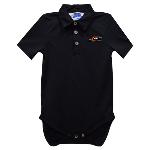JR Motorsports Vive La Fete Solid Polo Bodysuit - Black