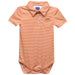 JR Motorsports Vive La Fete Polo Pencil Stripe Bodysuit - Orange