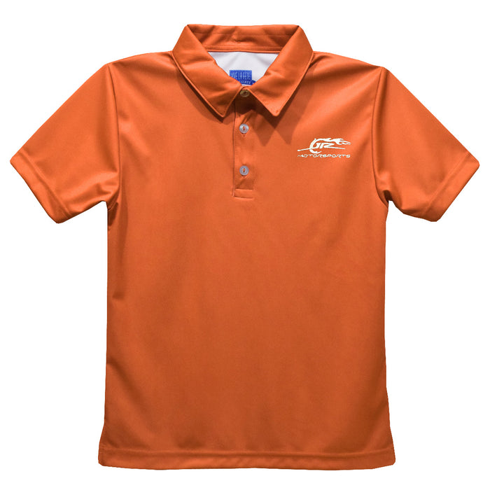 JR Motorsports Vive La Fete Solid Polo - Orange