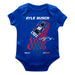 Kyle Busch Cotton Short Sleeve Bodysuit Royal